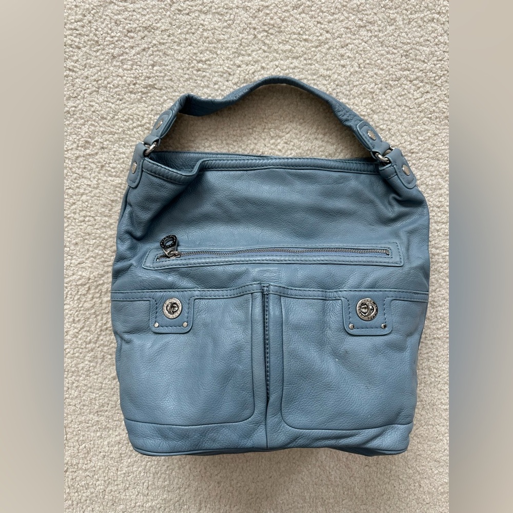 Marc Jacob’s Blue Leather Hobo Bag
